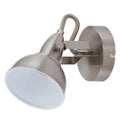 Briloner leuchten soft - wall lamp - ceiling spotlight - 1 light - swivel and tilt spotlight - vintage retro design - max. 40 watts - 15.6 x 10 cm