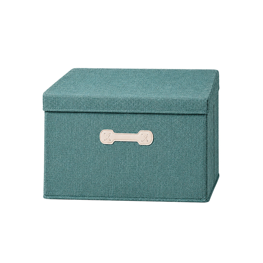 SOGA (35x28x18cm) Green 18L Fabric Storage Box Organizer