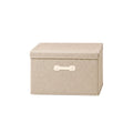 SOGA (50x40x30cm) Khaki 60L Fabric Storage Box Organizer