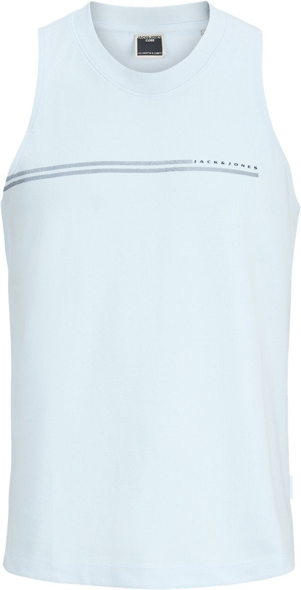 JACK & JONES Jack&jones core - jcofusion chest brand sleveless tee crew heren t-shirt