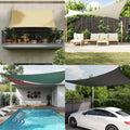 Vidaxl Triangular Sun Shade 4x5x6.4 m Oxford Fabric White