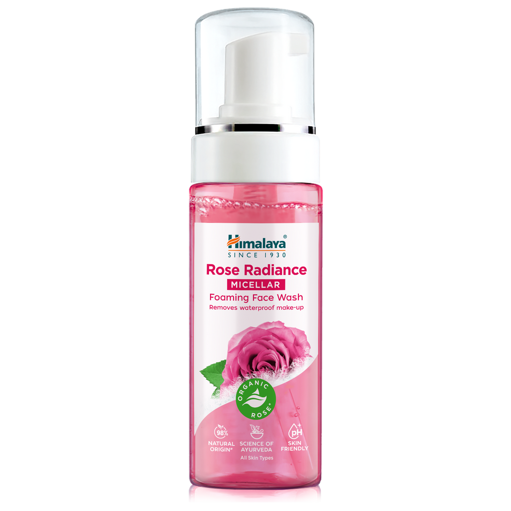 Himalaya Rose Radiance Micellar Foaming Face Wash - 150ml