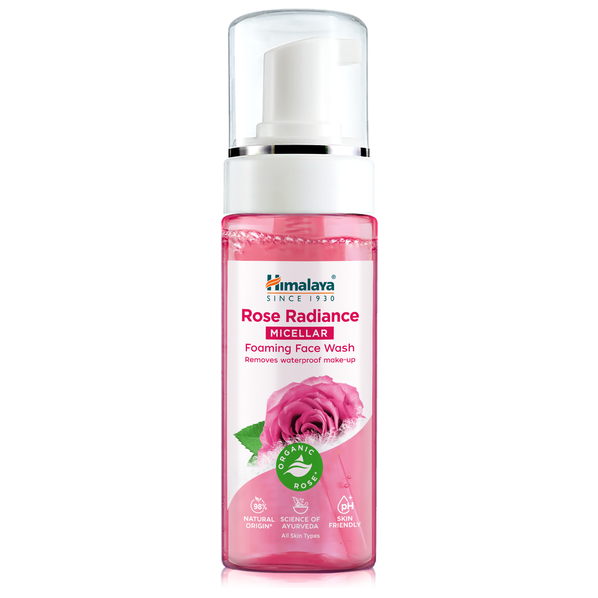 Himalaya Rose Radiance Micellar Foaming Face Wash - 150ml