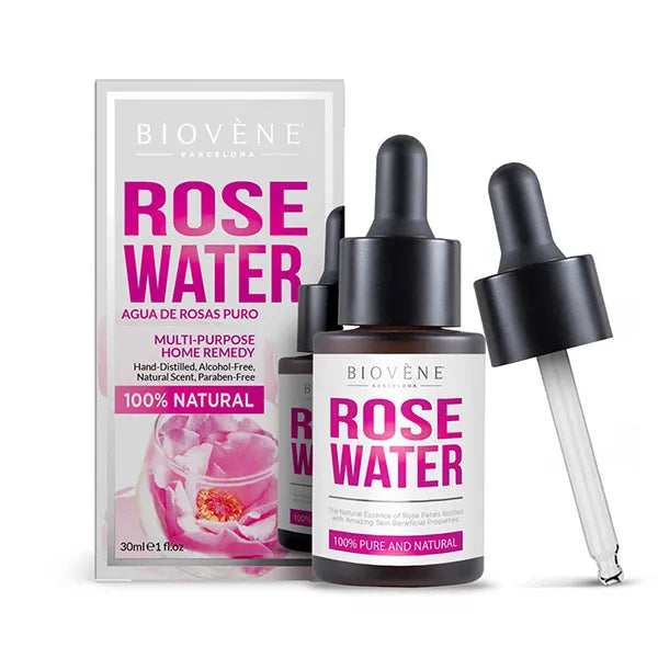 BIOVENE – Eau de Rose Naturelle Tonique et Hydratante