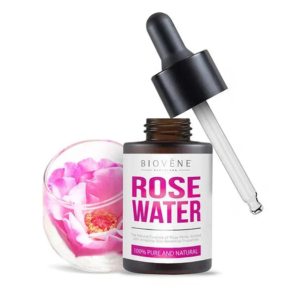 BIOVENE – Eau de Rose Naturelle Tonique et Hydratante