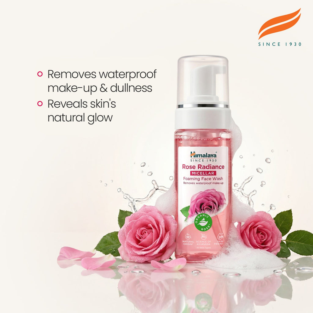 Himalaya Rose Radiance Micellar Foaming Face Wash - 150ml
