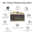 Sandalwood Tallow Soap Bar