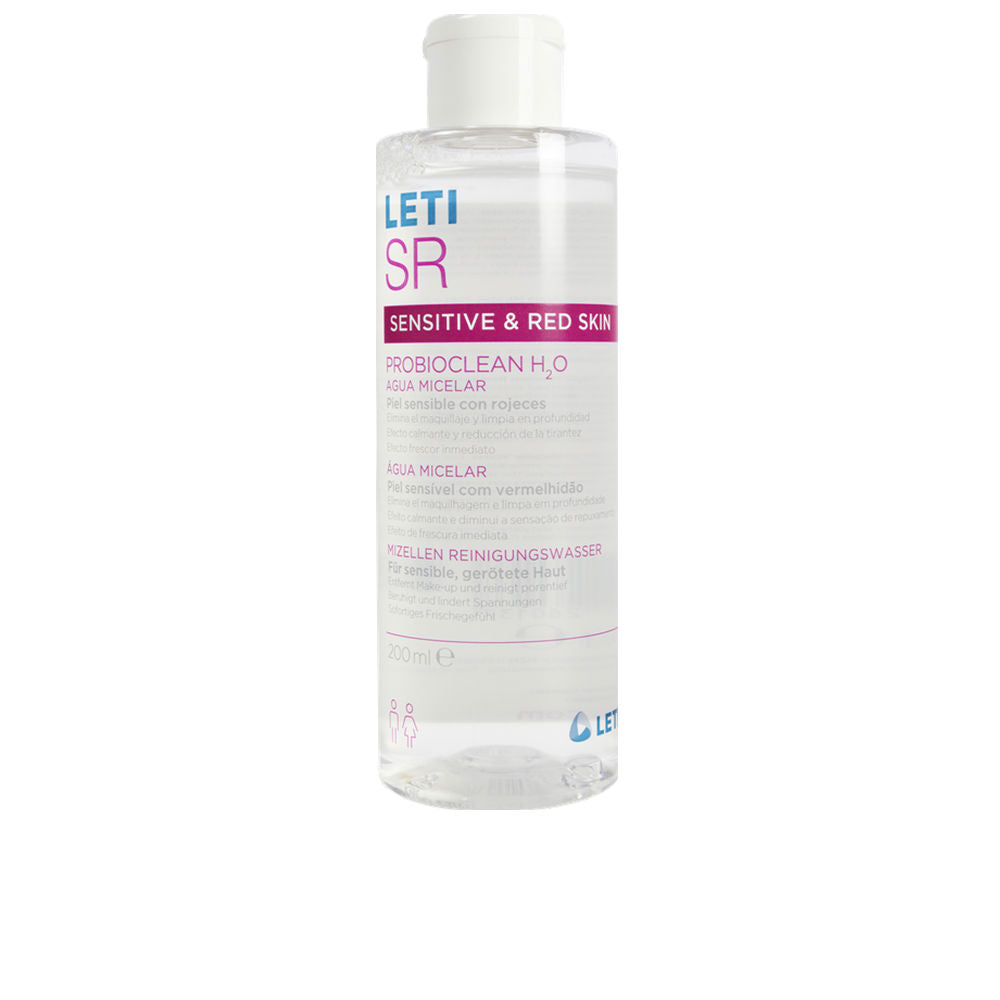 LETISR SENSITIVE &amp; RED SKIN PROBIOCLEAN H2O micellar water 200 ml