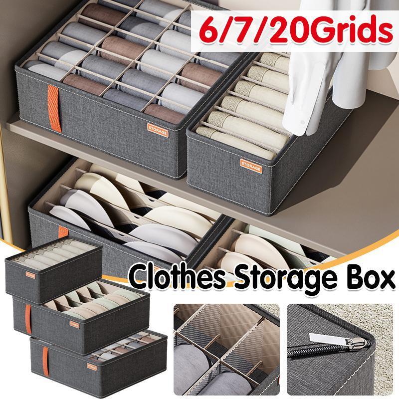 Durable Oxford Organizer Closet Storage for Clothes Underwear and Accessories