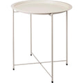 Home & Styling Bijzettafel beige ã¸47xh50cm